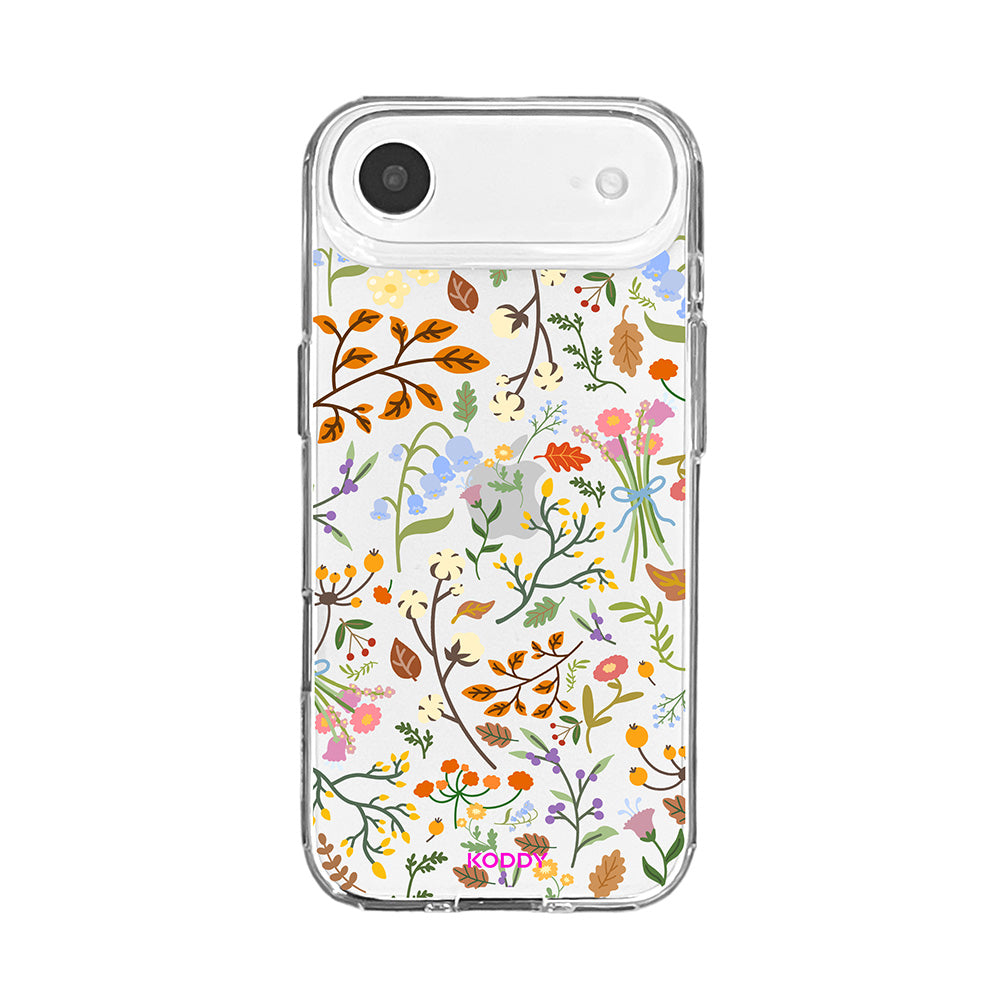 Stylish Autumn Flowers Phone Case