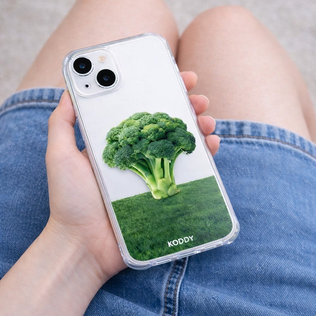 Broccoli Palm Phone Case-KODDY