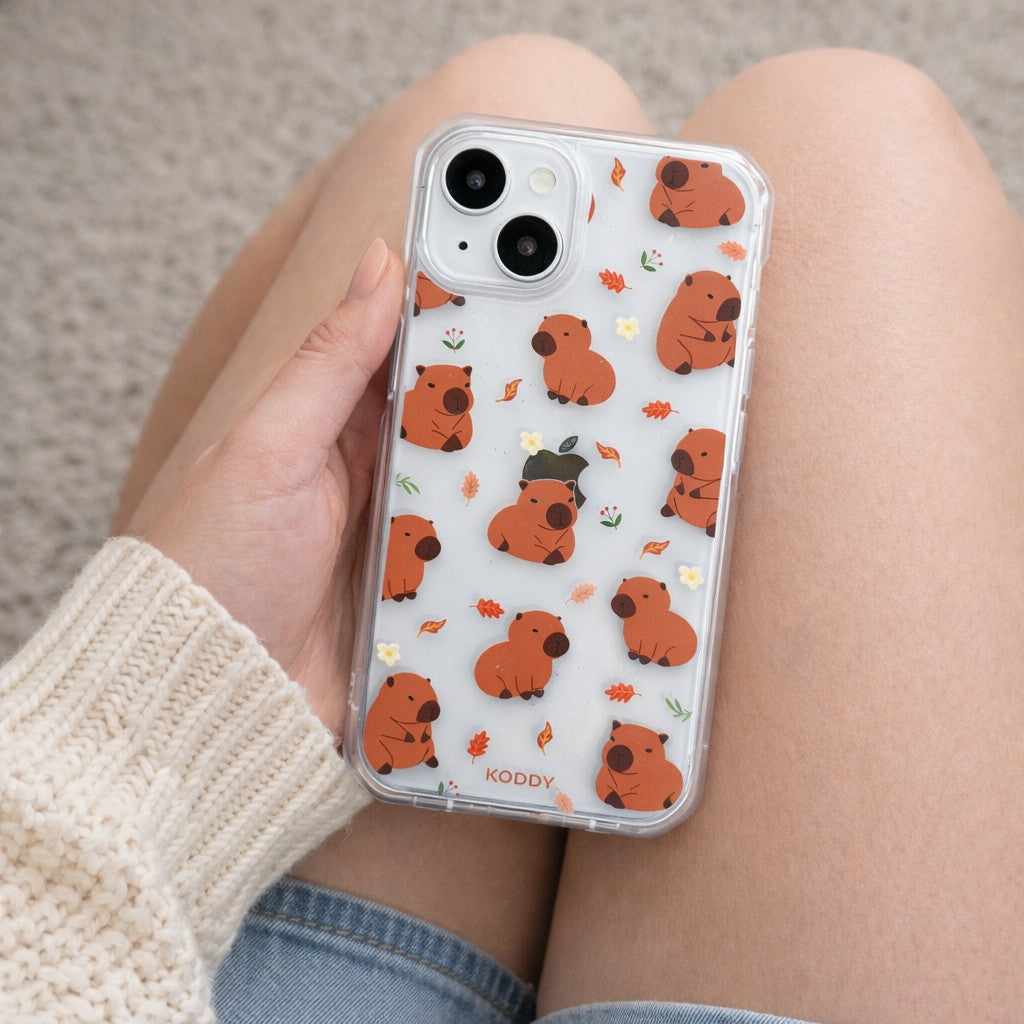 Cute Capybara Friends Phone Case