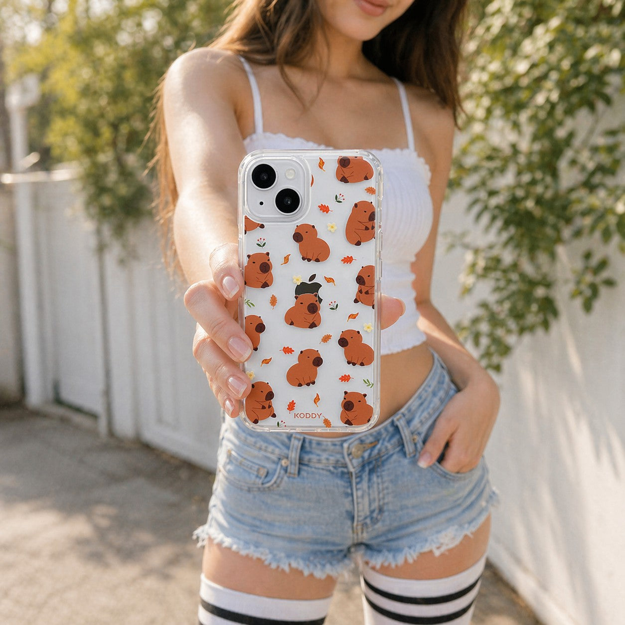 Cute Capybara Friends Phone Case