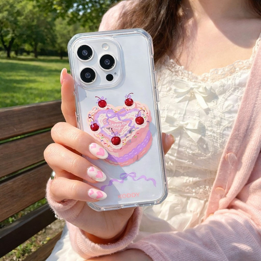 Happy Day Cake Phone Case - KODDYaesthetic iphone case UK