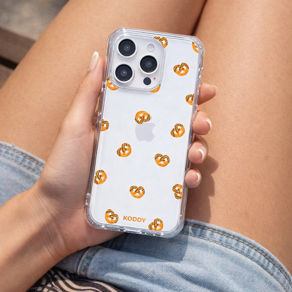 Little Chocolate Drizzle Pretzels Phone Case-KODDY aesthetic iphone case UK