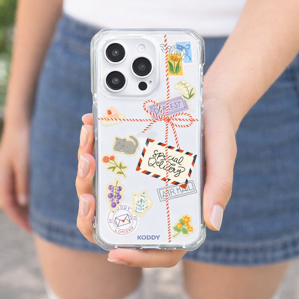 Stamp and Sticker Phone Case-KODDY aesthetic iphone case UK