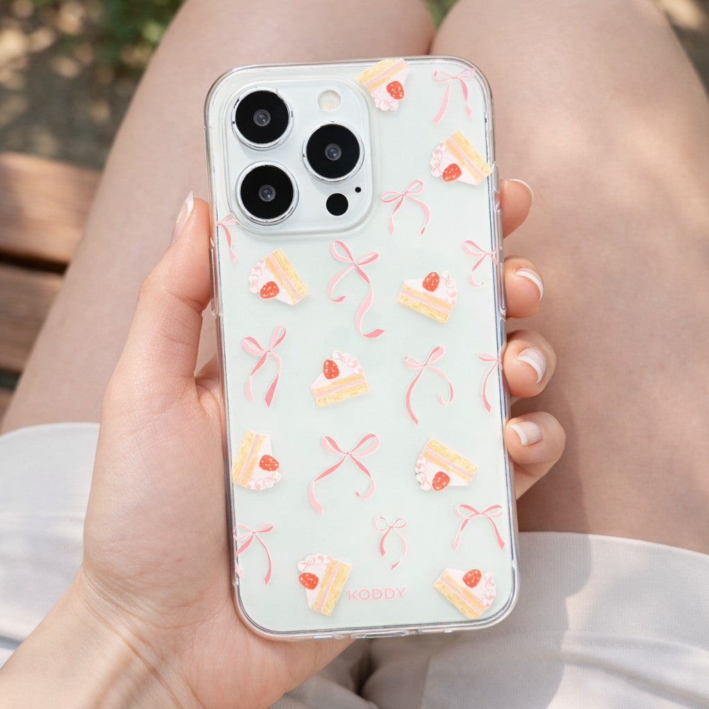 Strawberry Shortcakes with Bows Phone Case