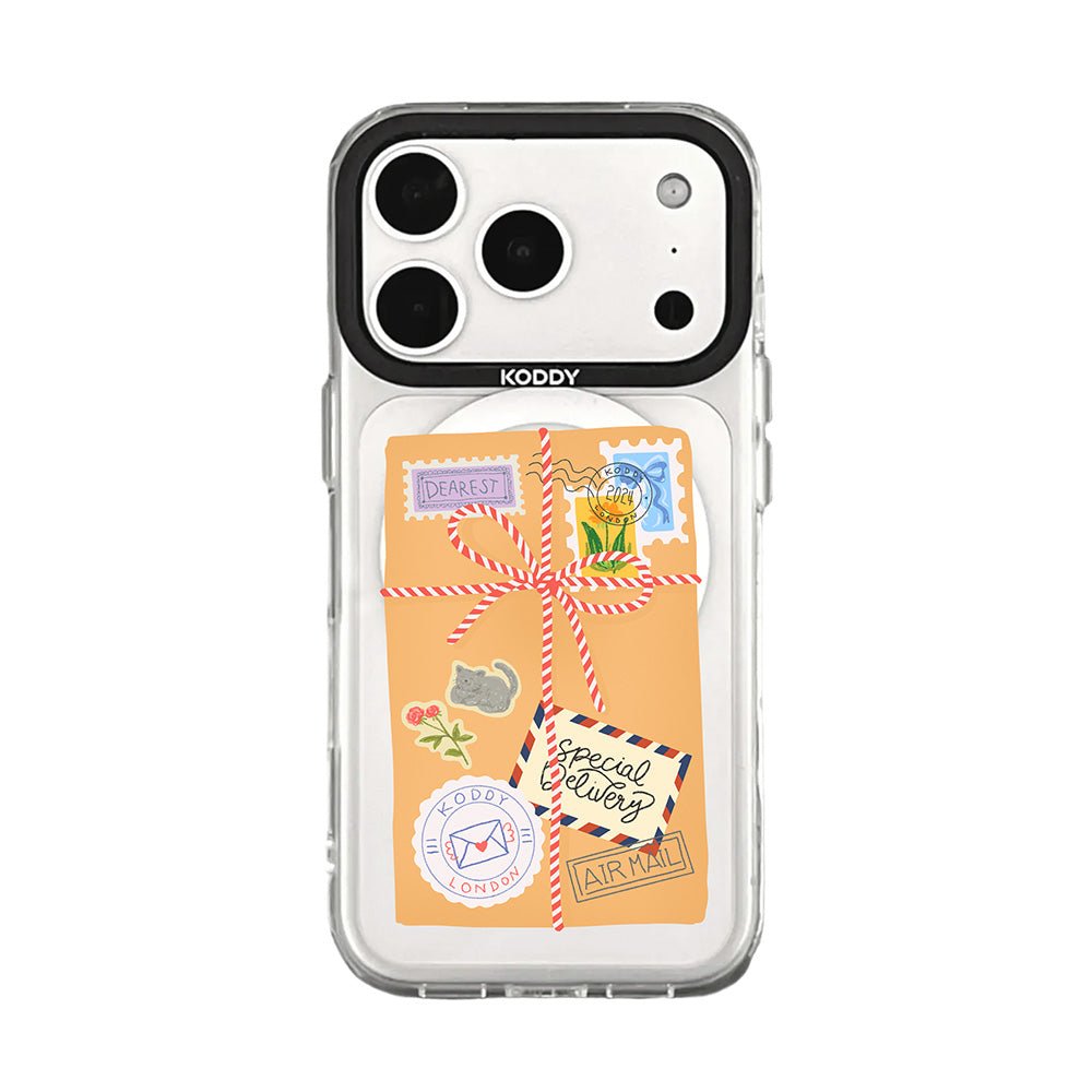 Air Mail Stamp Package iPhone Case - KODDY