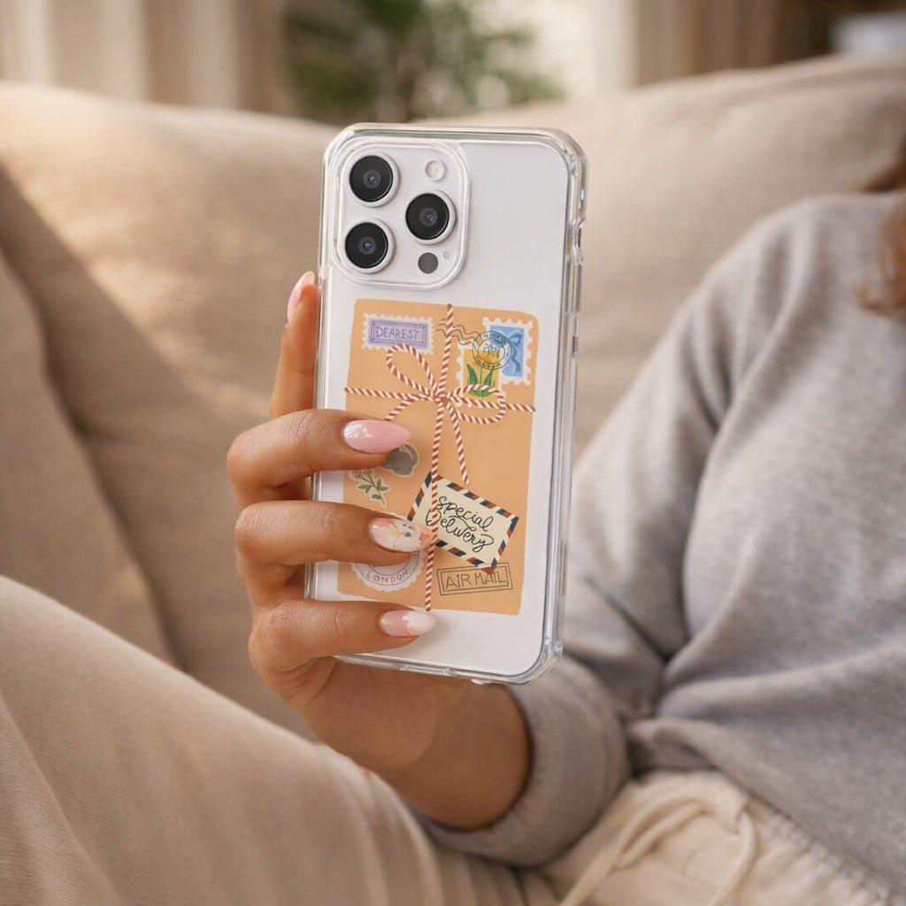Air Mail Stamp Package Phone Case - KODDY aesthetic iphone case UK