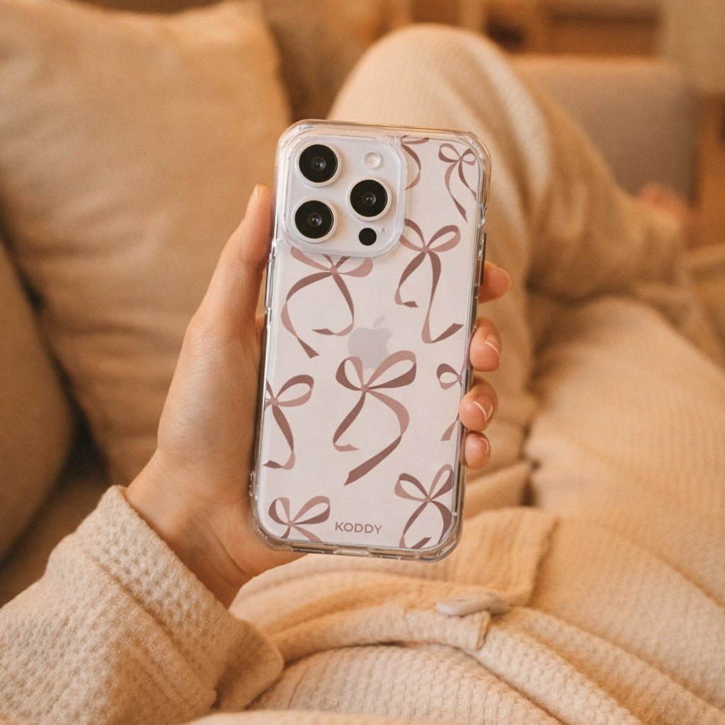 Ash Rose Ribbons Phone Case - KODDY