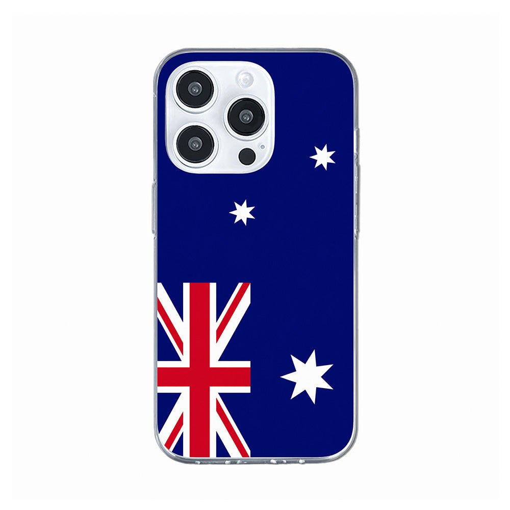 Australian Flag Clear Phone Case-KODDY aesthetic iphone case UK