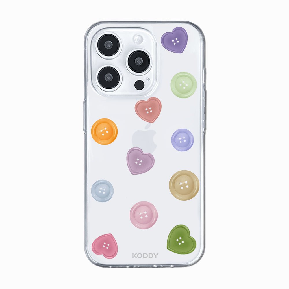 Autumn Coloured Buttons Phone Case