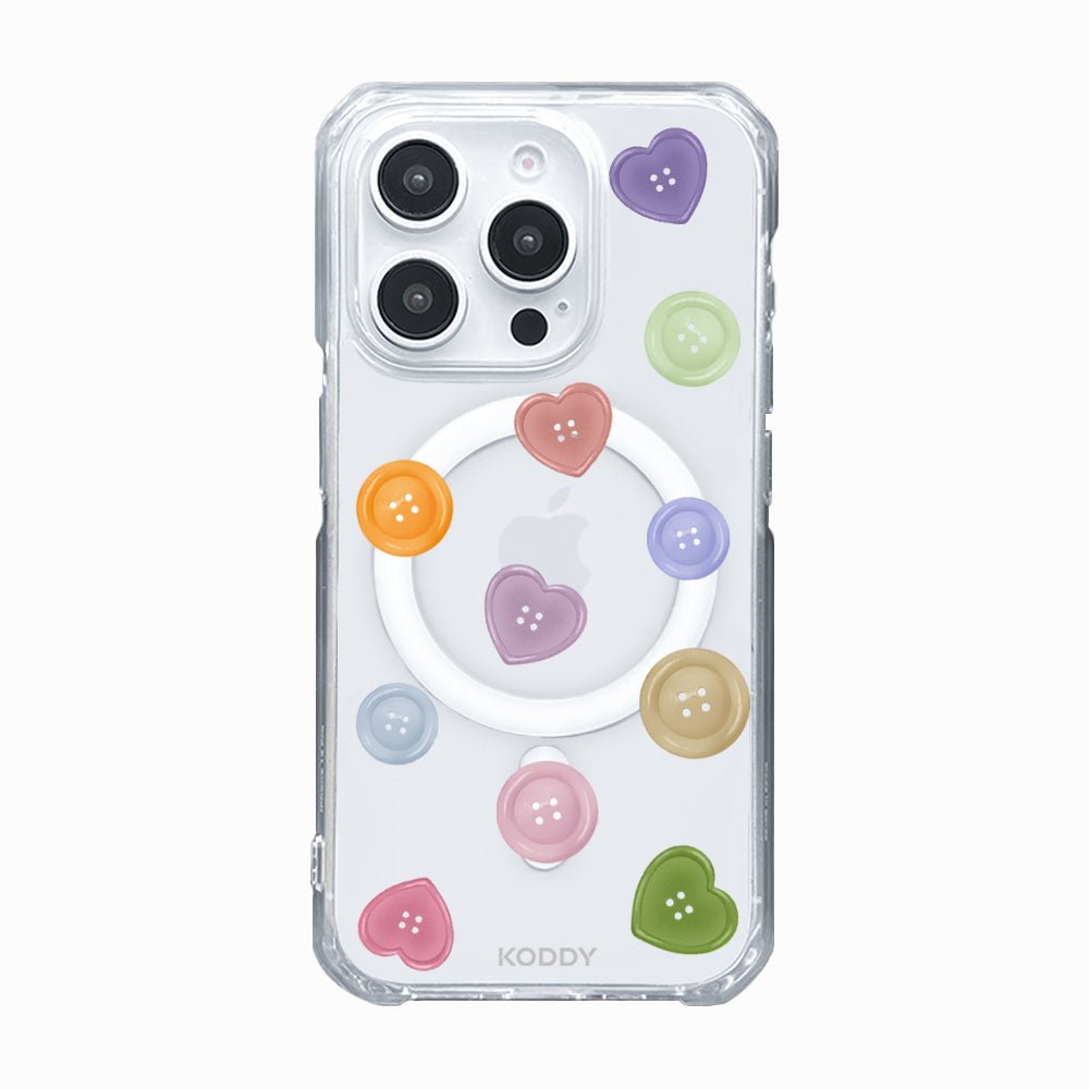 Autumn Coloured Buttons Phone Case