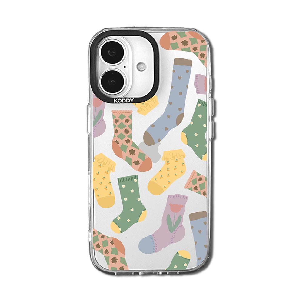 Cute Autumn Cozy Socks iPhone Case iPhone 17-KODDY