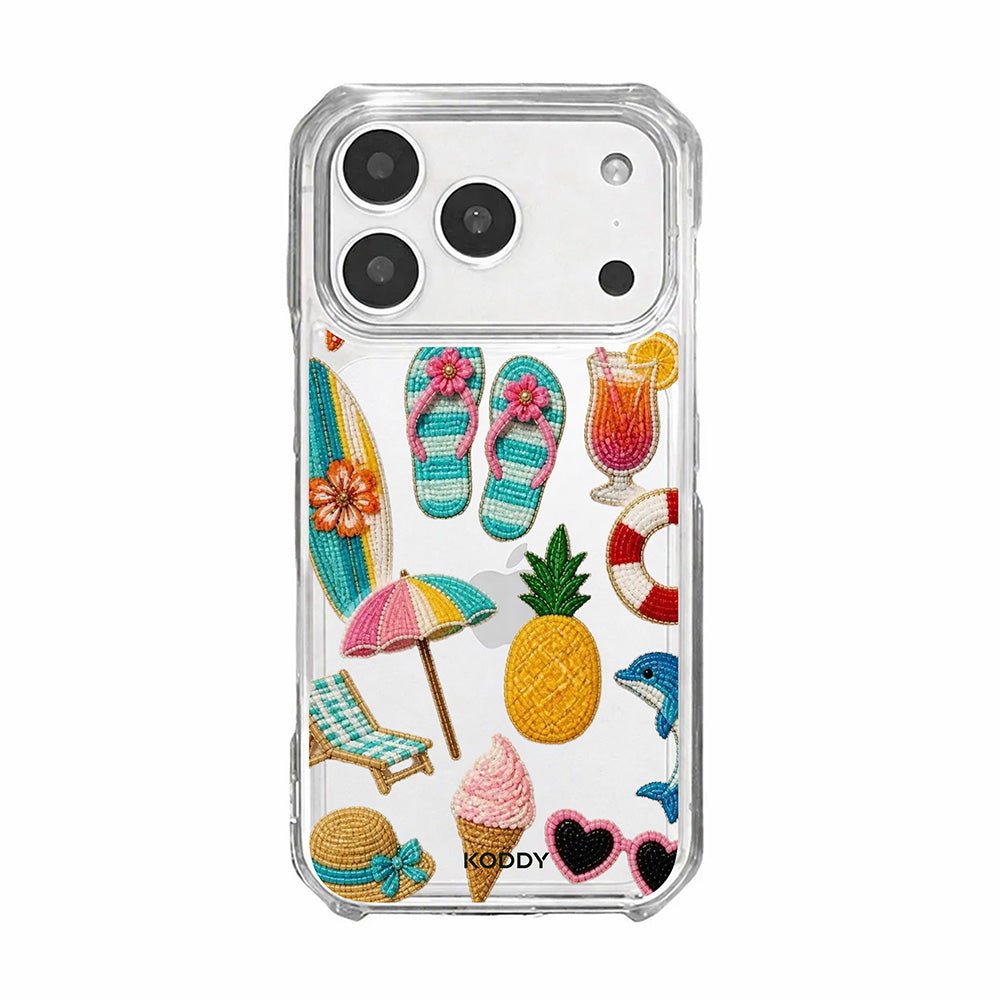 Beaded Summer Beach Charms Phone Case