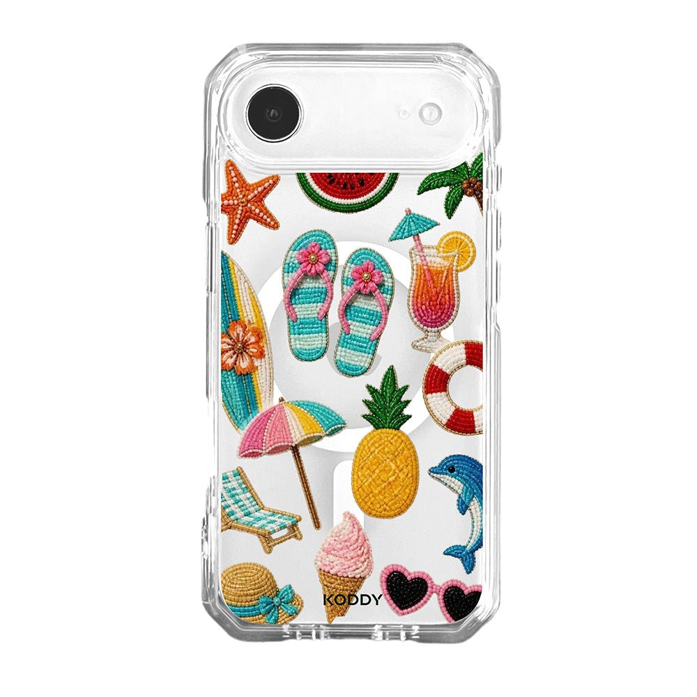 Beaded Summer Beach Charms Phone Case