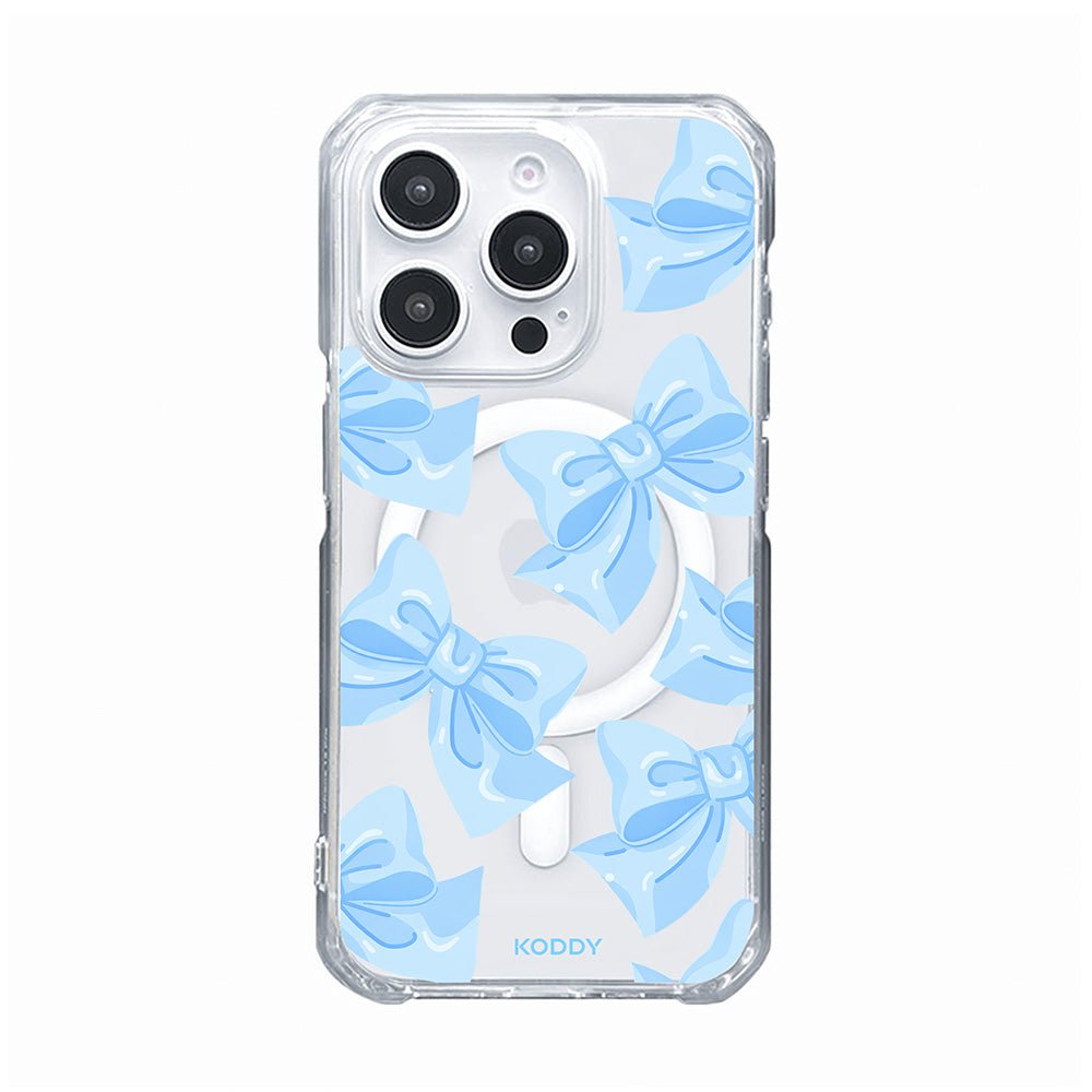 Blue Fluffy Ribbon Phone Case - KODDY