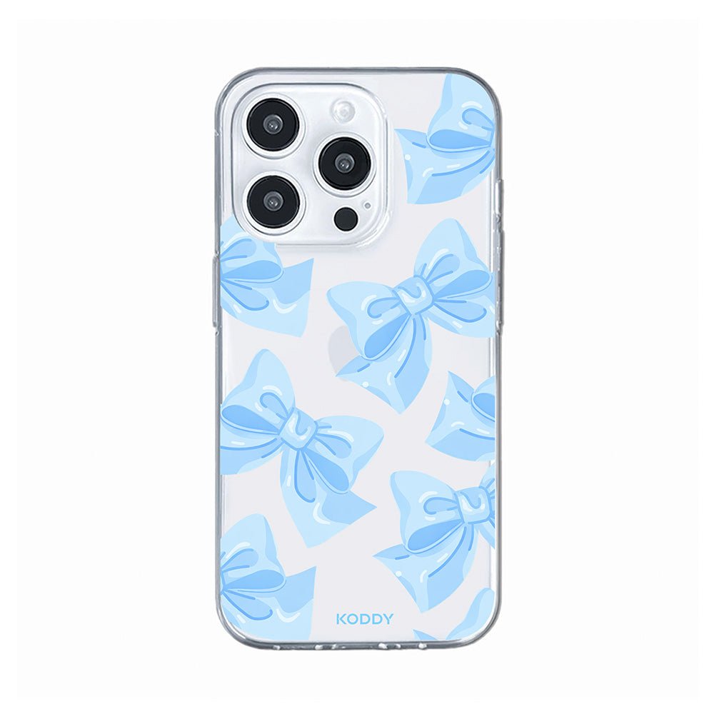 Blue Fluffy Ribbon Phone Case - KODDY
