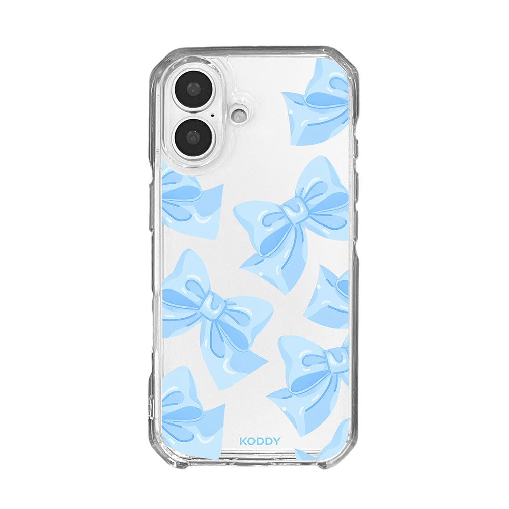 Blue Fluffy Ribbon Phone Case - KODDY