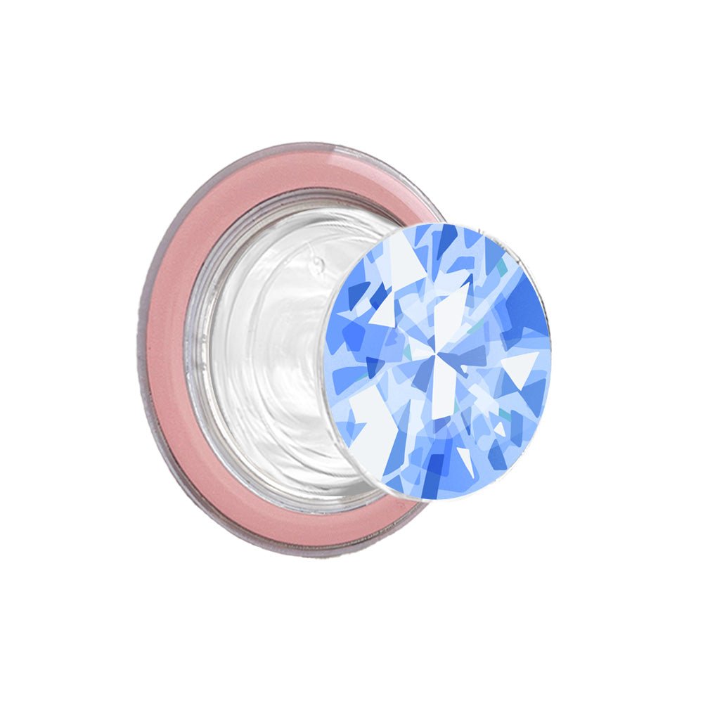Blue Gemstone Phone Grip - KODDY