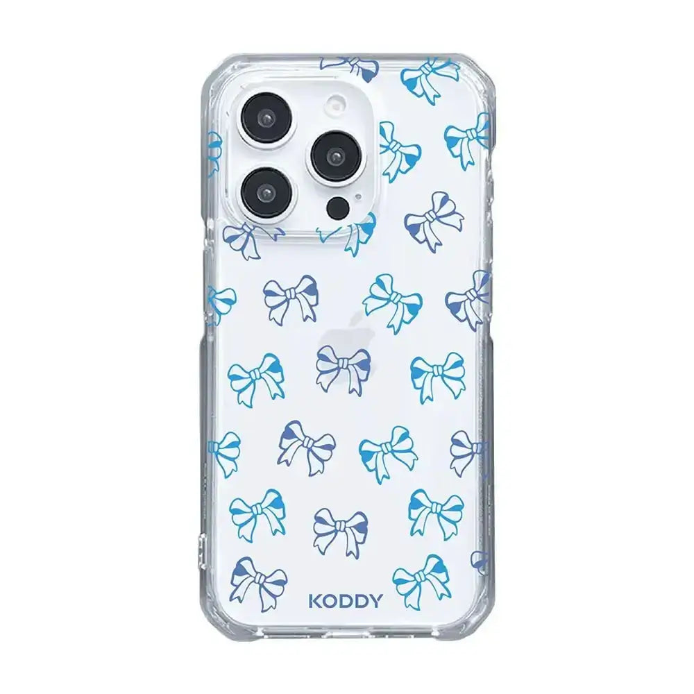 Cute Blue Ribbon Bow Phone Case-KODDY