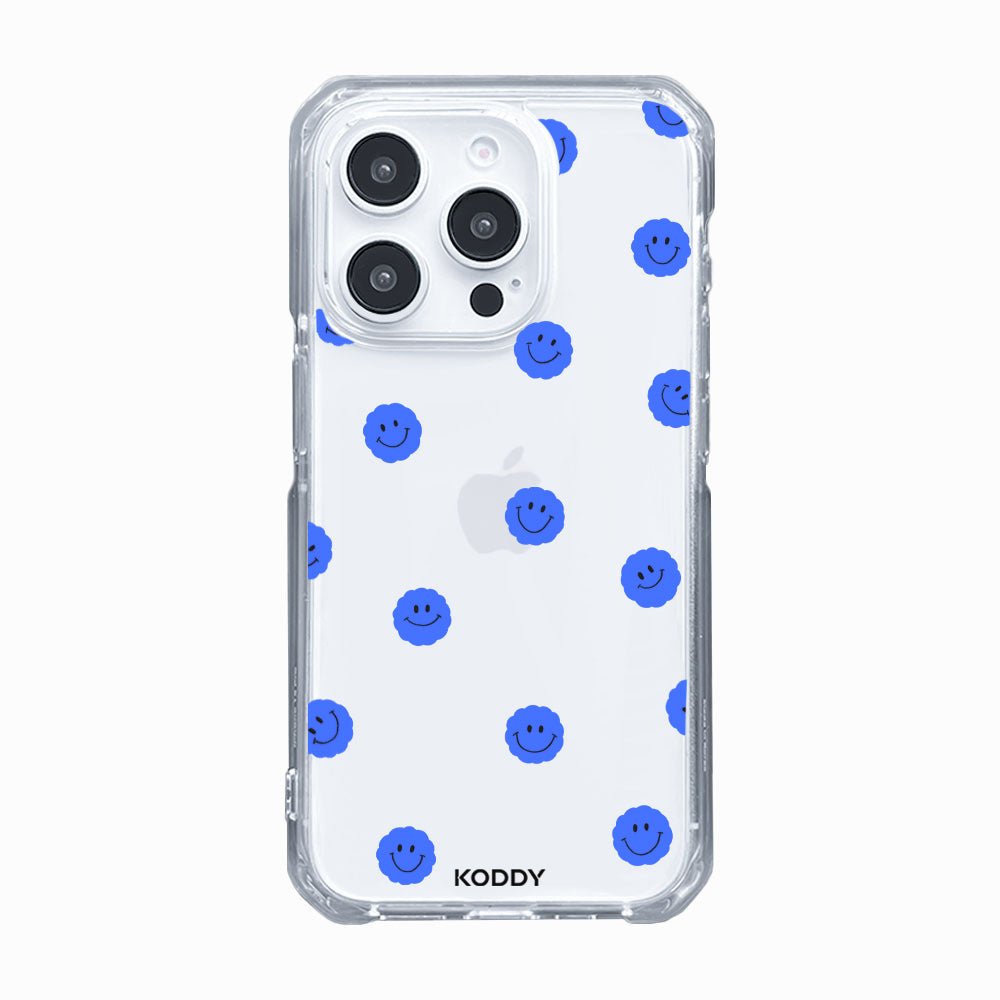 Blue Smiles Phone Case-KODDY aesthetic iphone case UK