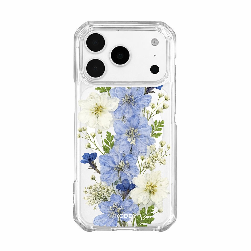 Blue Wildflower Botanical Phone Case
