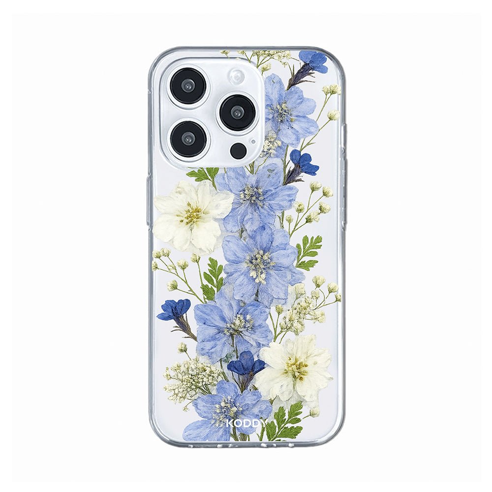 Blue Wildflower Botanical Phone Case