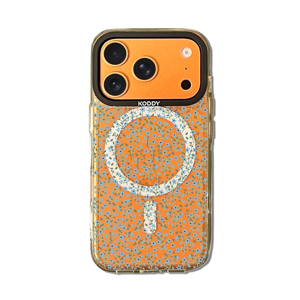 Blue Wildflower Floral iPhone Case