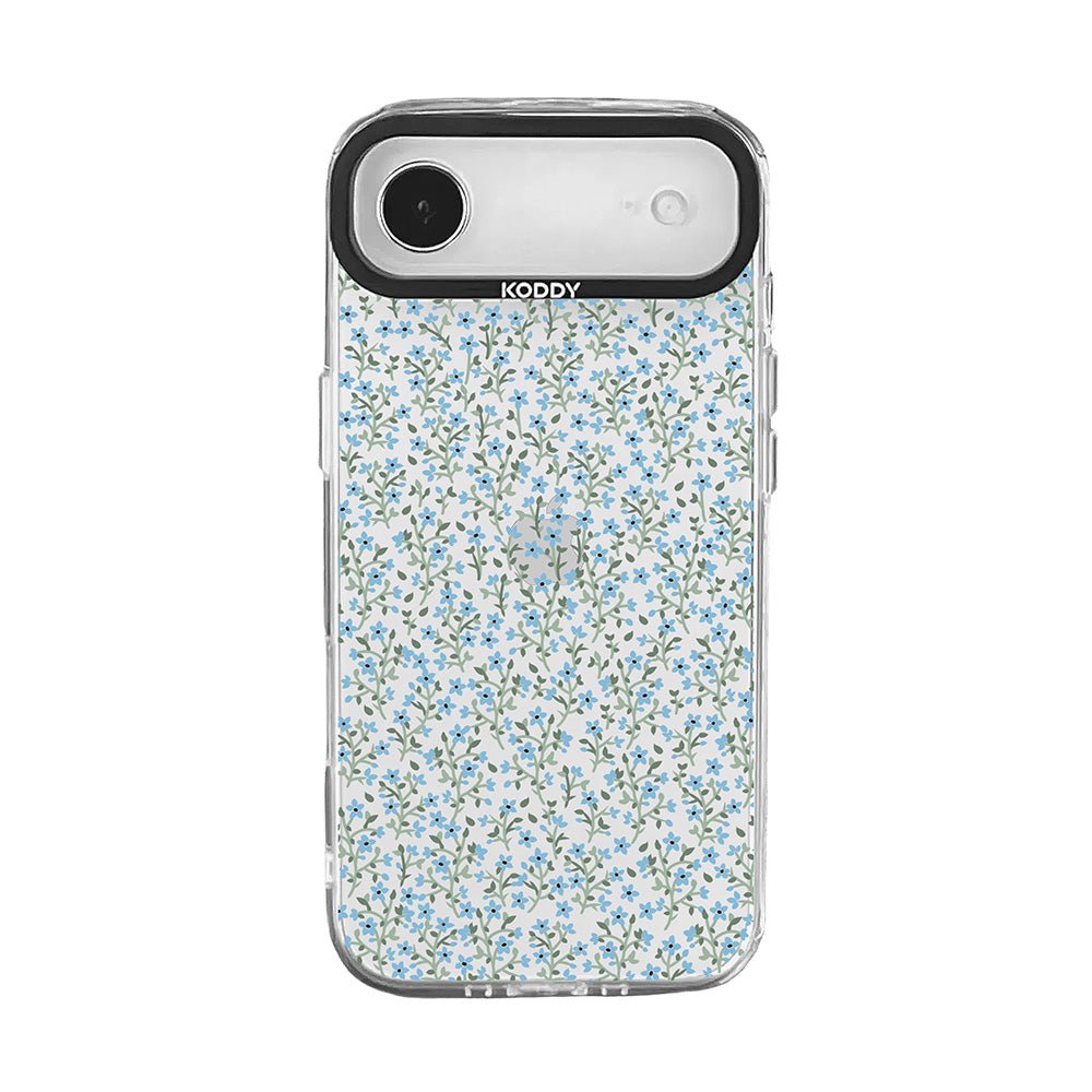 Blue Wildflower Floral iPhone Case