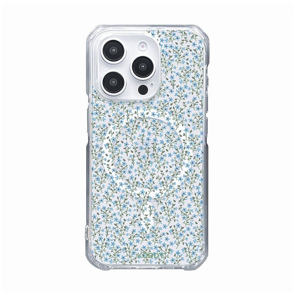 Blue Wildflower Floral Phone Case - KODDY