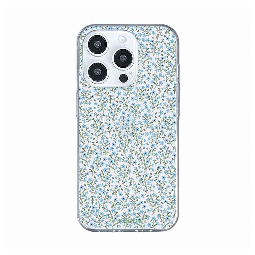 Blue Wildflower Floral Phone Case - KODDY