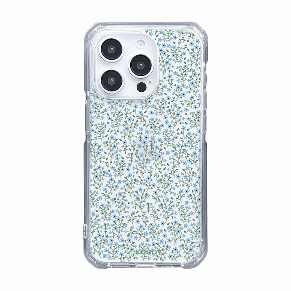 Blue Wildflower Floral Phone Case - KODDY