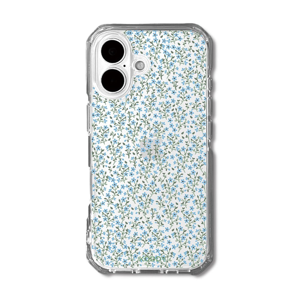 Blue Wildflower Floral Phone Case - KODDY