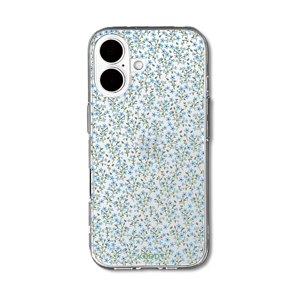 Blue Wildflower Floral Phone Case - KODDY