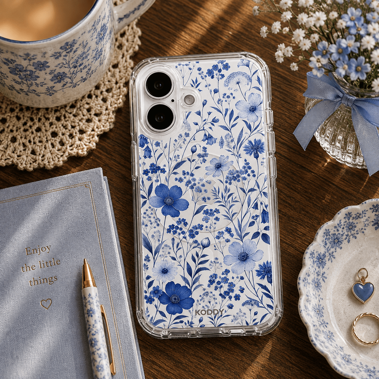 Botanical Wildflower Floral Phone Case-KODDY aesthetic iphone case UK