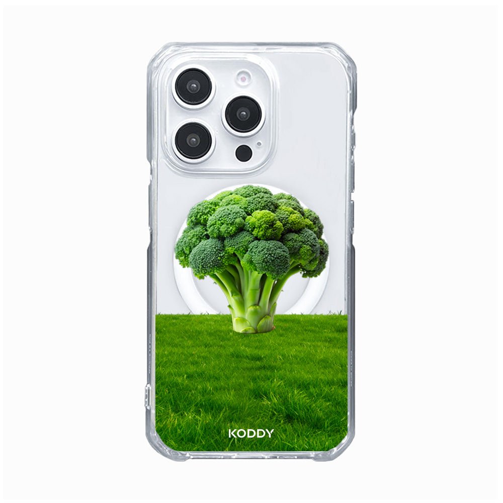 Broccoli Palm Phone Case - KODDY