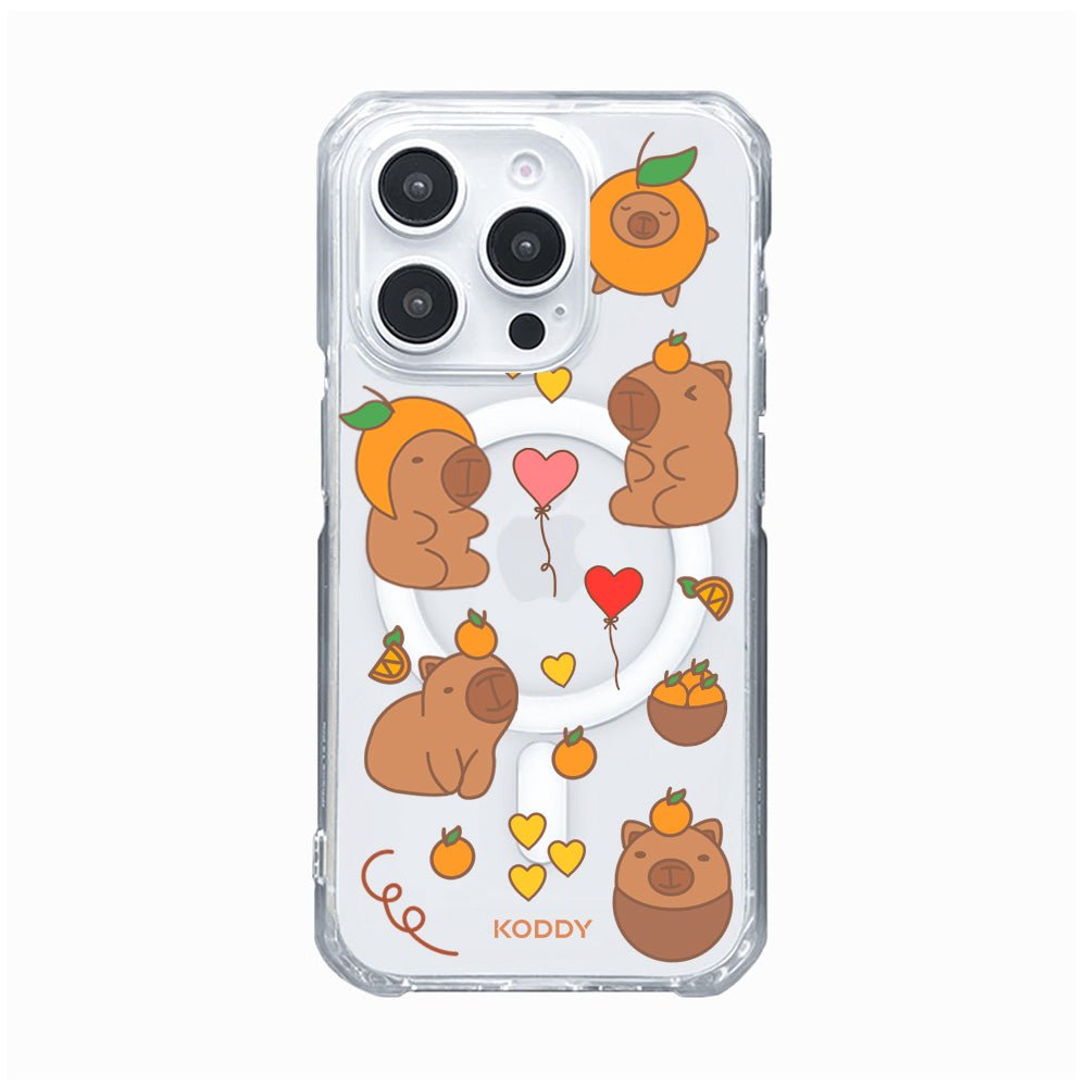 Cute Capybara Delight Phone Case-KODDY