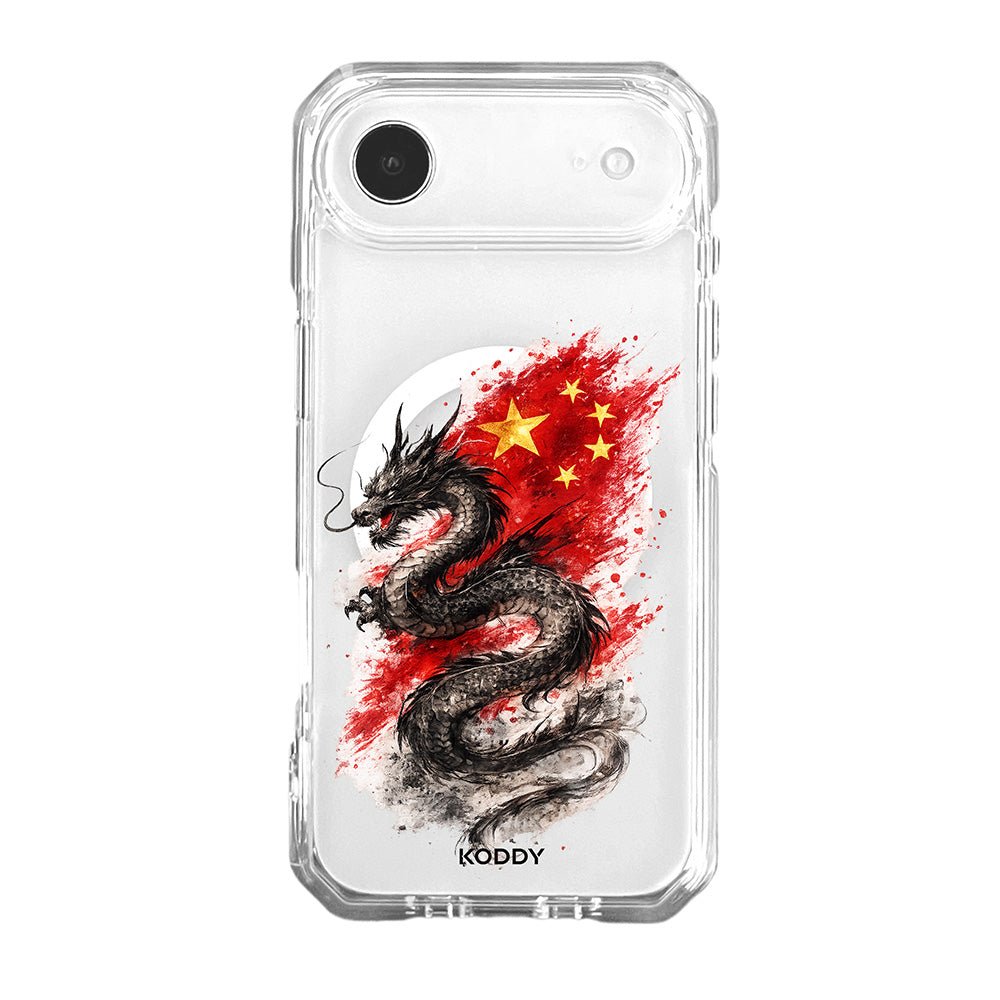 China Flag Dragon Phone Case-KODDY aesthetic iphone case UK