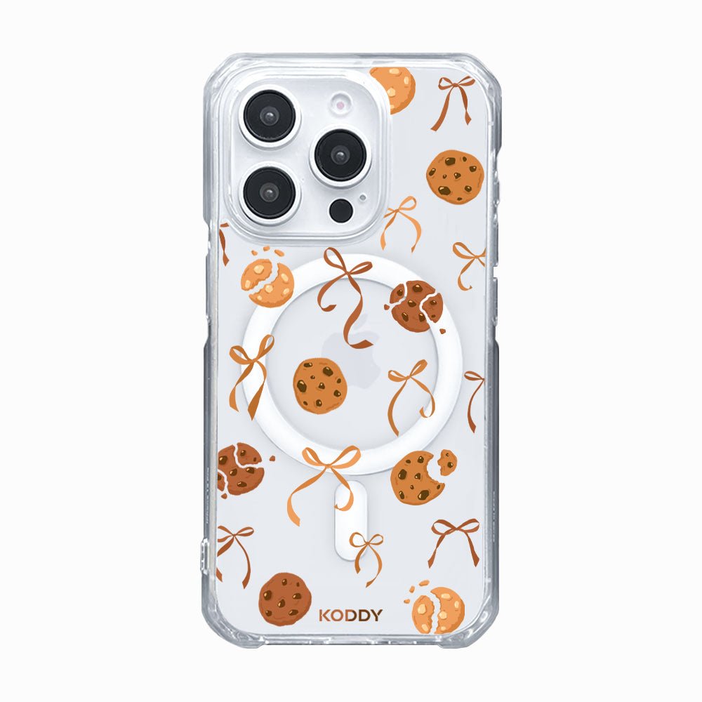 Chocolate Chip Cookies with Bows Phone Case