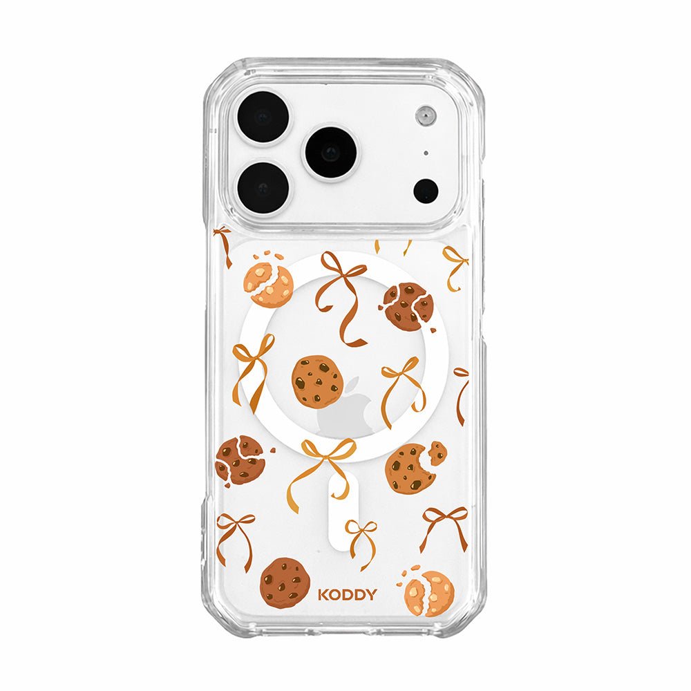 Chocolate Chip Cookies with Bows Phone Case-KODDY aesthetic iphone case UK