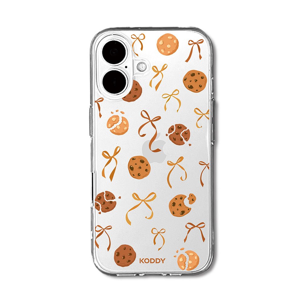 Chocolate Chip Cookies with Bows Phone Case-KODDY aesthetic iphone case UK