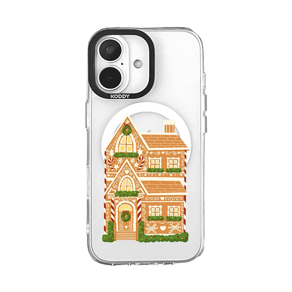 Pink Bubble Pattern Hearts iPhone Case - KODDY