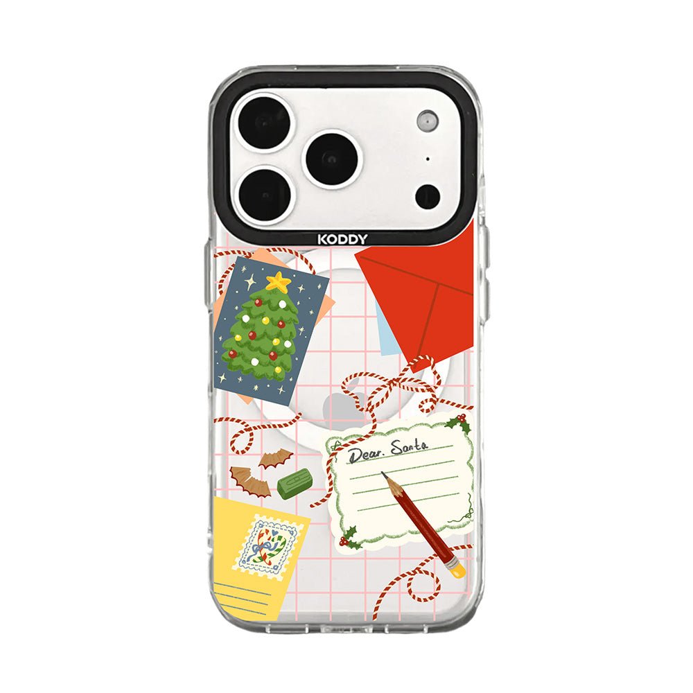 Pink Bubble Pattern Hearts iPhone Case - KODDY