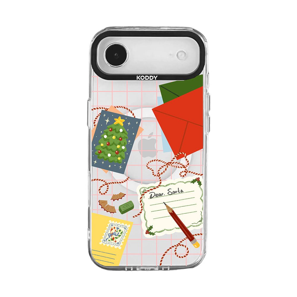 Pink Bubble Pattern Hearts iPhone Case - KODDY