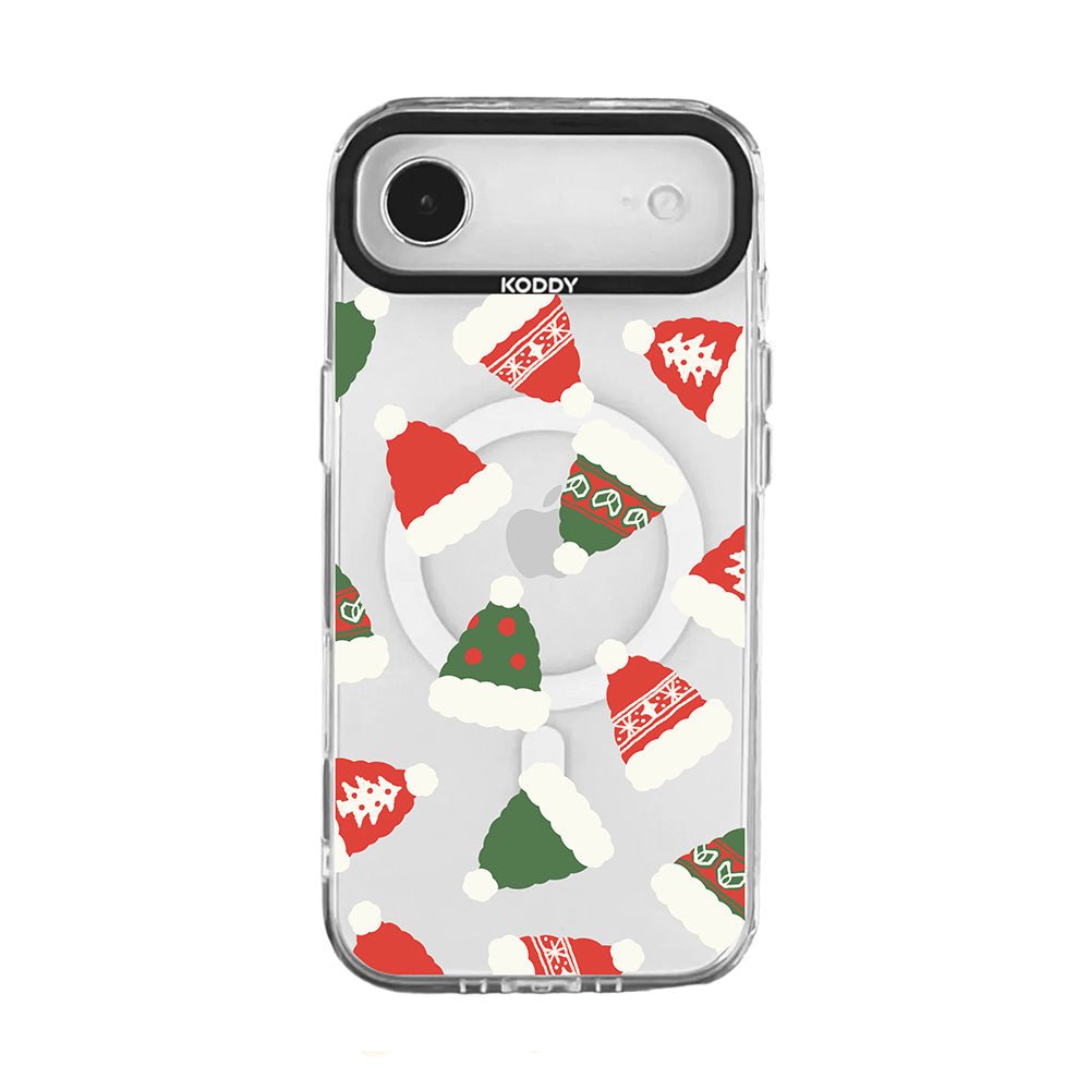 Pink Bubble Pattern Hearts iPhone Case - KODDY