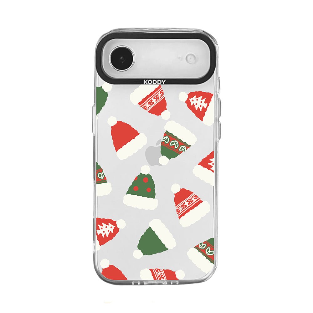 Pink Bubble Pattern Hearts iPhone Case - KODDY