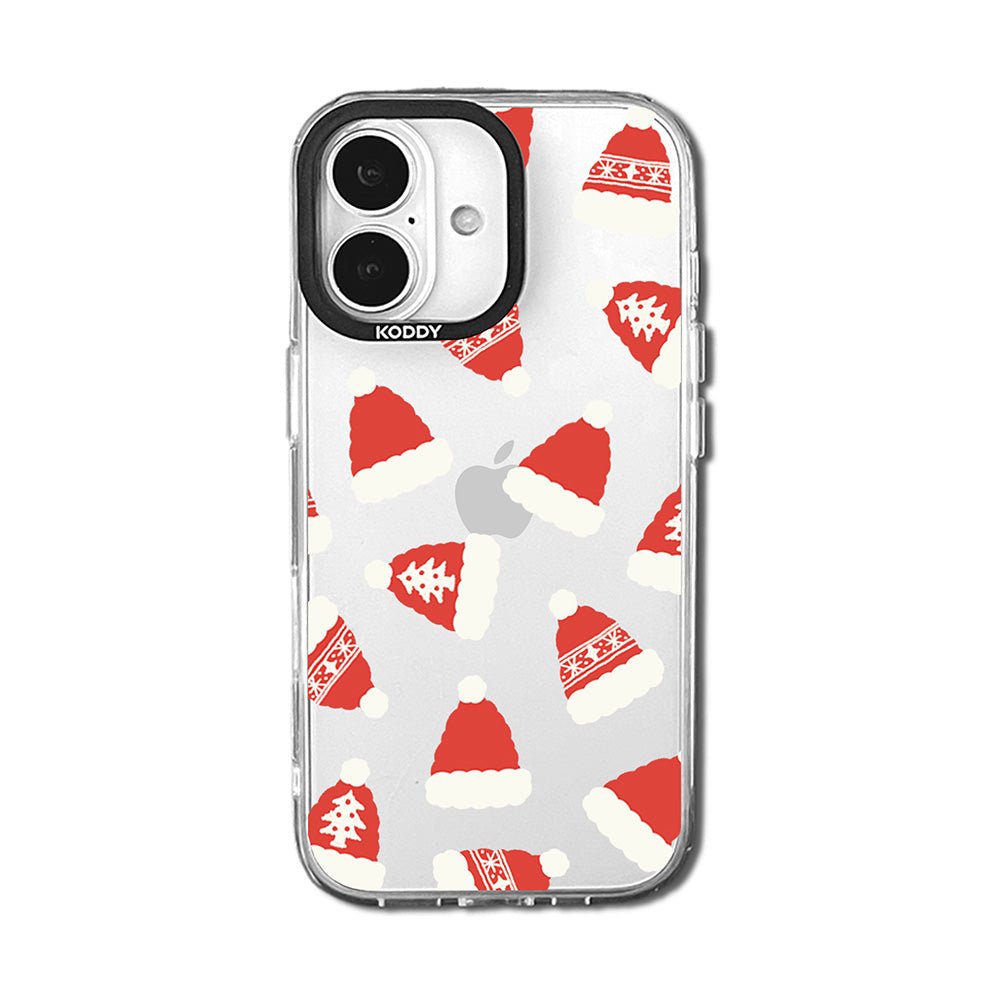 Christmas Red Pom-Pom Hats iPhone Case