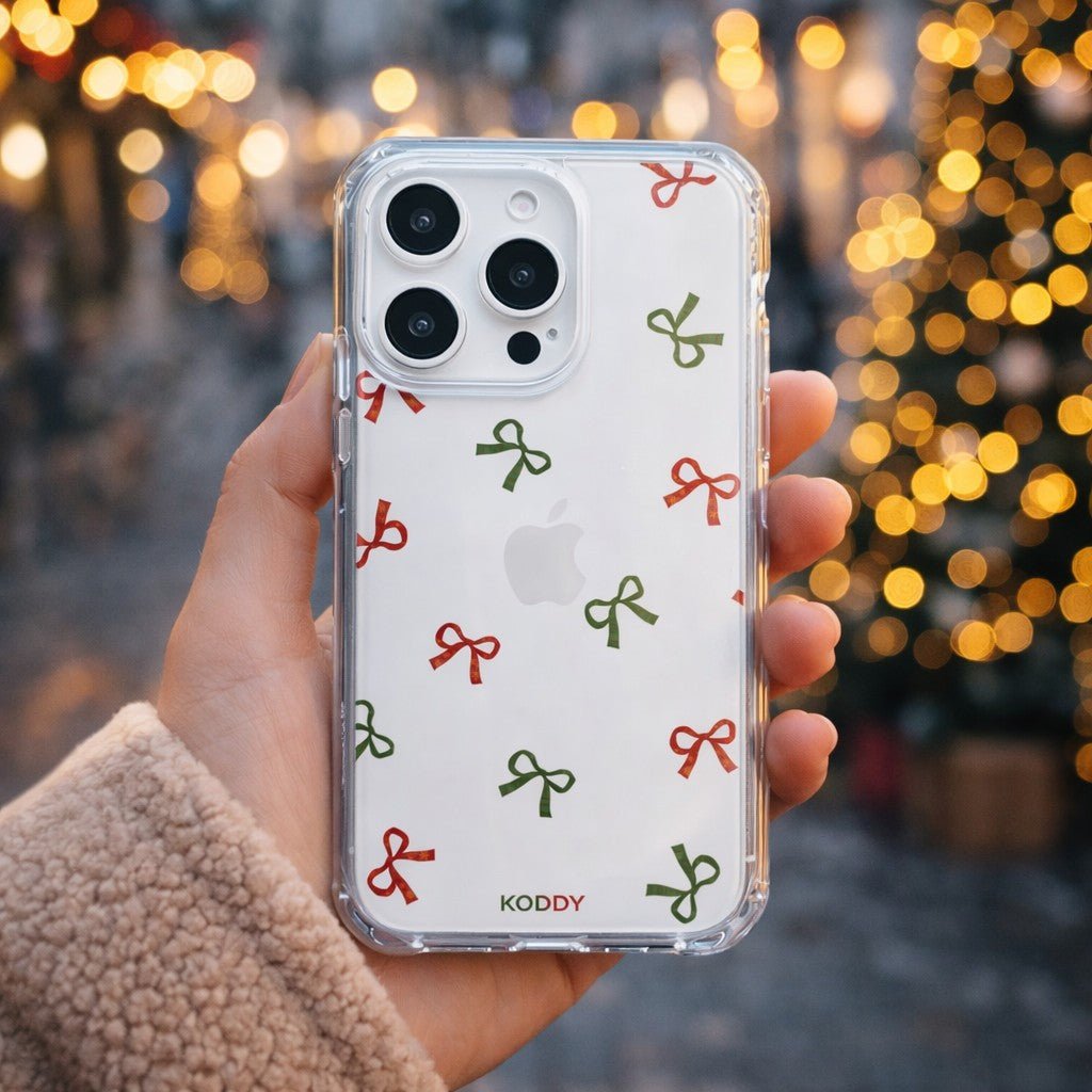 Christmas Ribbons Phone Case - KODDY aesthetic iphone case UK