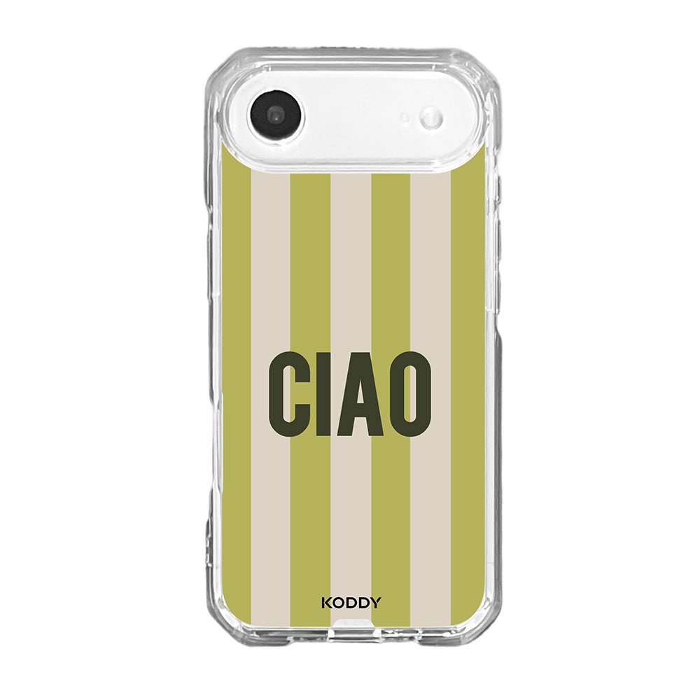 Ciao Retro Stripe Phone Case