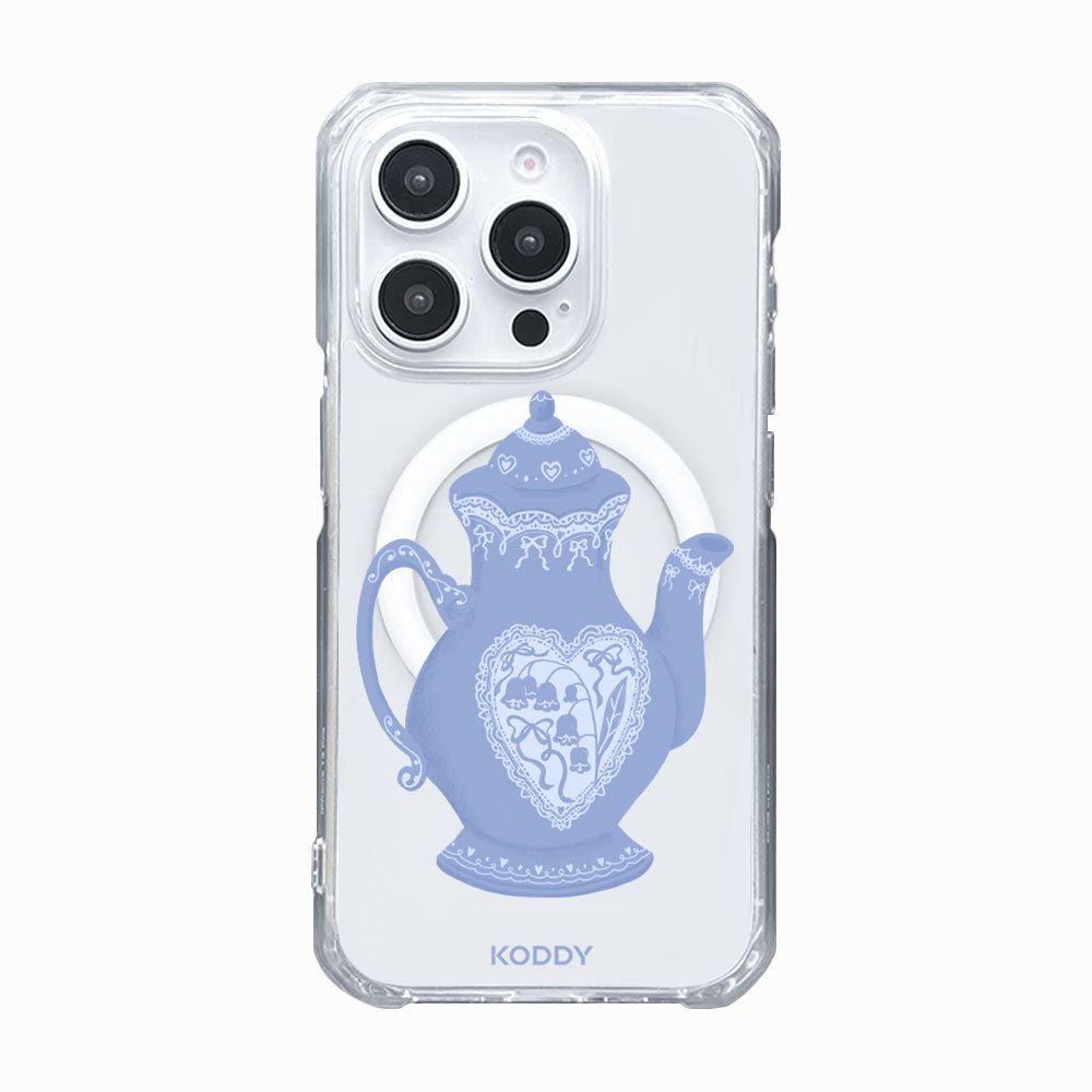 Classic Blue Teapot Phone Case