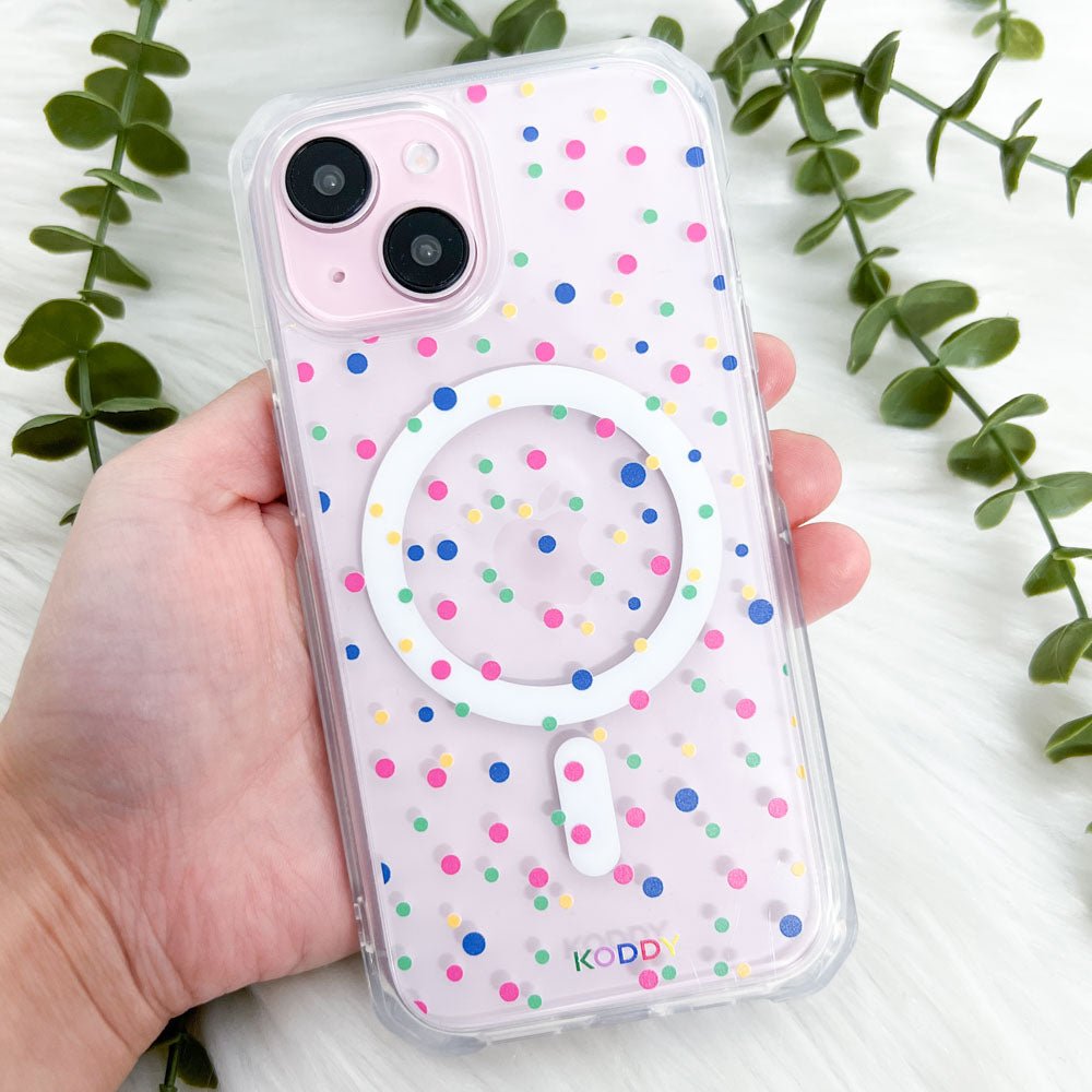 Colourful Polka Dot Phone Case-KODDY