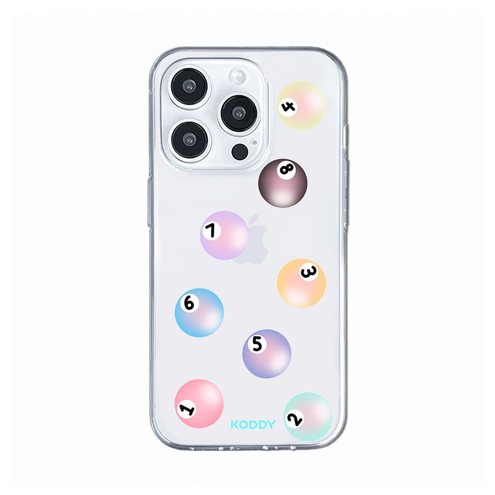 Colourful Pool Balls Phone Case - KODDY